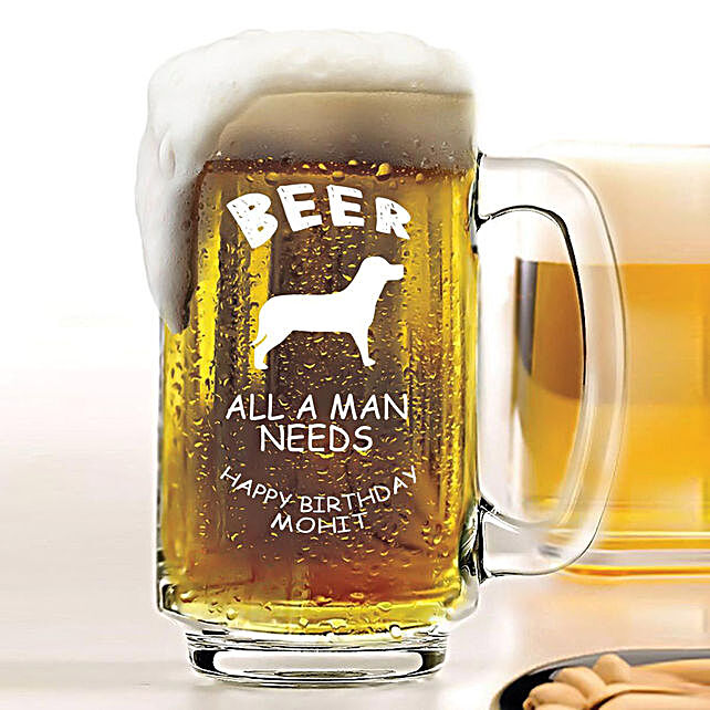 Personalised Beer Mug